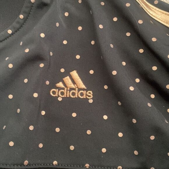 Adidas Black with Rose Gold Accents on Zip Up Jacket - Picture 6 of 8